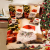 Obliečky Homa NAVI CAT HOLIDAYS 3-dielna sada 140x200 cm Obliečky Homa NAVI CAT HOLIDAYS 3-dielna sada 140x200 cm - 140x200 cm - 3 SET 1x vankúš 1x malý vankúš 1x prikrývka - gombíky