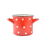 Miska keramika polievková 385ml s uchami PUNTÍKY