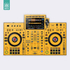 Doto Design Skin XDJ-RX3 FULL COLORS Dark Yellow