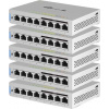 Ubiquiti US-8-60W-5 Networks UniFi 5 x Switch 8 Riadený Gigabit Ethernet (10/100/1000) Podpora napájania cez Ethernet (PoE) Šedá (5-pack) (US-8-60W-5)