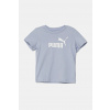 Detské bavlnené tričko Puma ESS No. 1 Logo Tee 684930 modrá 122