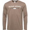 Pánske tričko Russell Athletic, T-SHIRT hnedá,biela XXL