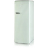DOMO DO91701R Retro chladnička s mrazničkou 191/24 l, pistáciová