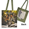 Látková taška - Attack on Titan Tote Bag: Eren, Mikasa & Armin