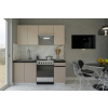Casarredo ALFA moderná kuchynská linka 180 satin / clay grey