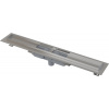 ALCAPLAST low odtokový žľab s okrajom pre perforovaný rošt so zvislým odtokom, APZ1101 - 1150 mm
