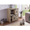 Bighome - Komoda Mango 90x45x100 whitewash lackiert IRON