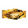 Obrázok na skle Auto Mustang Retro Gea160x85-0528 (Obrázok na skle Auto Mustang Retro Gea160x85-0528)