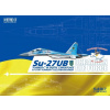 Great Wall Hobby Plastový model lietadlo GWH S4817 - Ukrainian Air Force Su-27UB Digital Camouflage Limited Edition 1/48