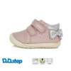 Dievčenská kožená obuv D.D.Step S070-363A Baby Pink- Barefoot 20-25