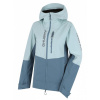 Husky Dámska hardshell bunda Nicco, mentolová/tyrkysová - S