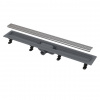 APZ9-550M simple, plast., nerez-mat, podlahový žlab, Alcaplast