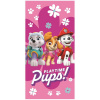 Ružová bavlnená detská osuška 70x140 cm Paw Patrol – Jerry Fabrics