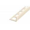 SP6/1 ukončovacia lišta L ACARA, AAR, PVC jazmín, 8 mm, 2,5 m