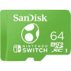 SanDisk Exterme Yoshi-Edition pamäťová karta micro SDXC 64 GB UHS-I; SDSQXAO-064G-GN6ZN