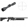 Kuzey Arms Výhodný set PCP vzduchovka Kuzey TX2 6,35mm a puškohled VictOptics PAC 3-9x40