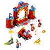 LEGO Disney 10776 - Mickey & Friends: Hasičská stanice a auto Mickeyho přátel