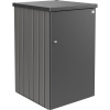 Biohort Box na odpadkový kôš Alex 2.3. kremeňovo sivý/tmavo sivý 80 x 88 x 129cm