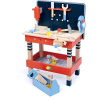 Tender Leaf Toys drevená pracovná dielňa s náradím 18 doplnkov TL8561