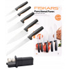 FISKARS KOMPLET SADA 5 NOŽOV KUCHYNSKÉ NOŽE NA CHLIEB A OSTRÉ PARADAJKY