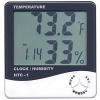 Digitálna meteostanica, teplomer, vlhkomer, stolové hodiny