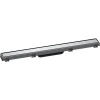 HANSGROHE RainDrain Match vrchná sada sprchového žľabu 70 cm, s výškovo nastaviteľným rámom, chróm, 56037000
