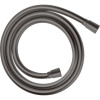 HANSGROHE Isiflex sprchová hadica 125 cm, kartáčovaný čierny chróm, 28272340