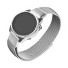 FIXED Síťovaný nerezový řemínek Mesh Strap pro Garmin QuickFit 20mm, stříbrný