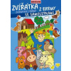 Omaľovánka - A4 - so samolepkami - Zvieratká z farmy