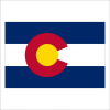 Magnetka vlajka Colorado