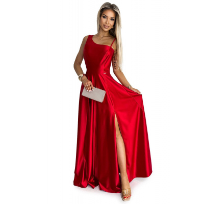 NUMOCO Dámske šaty 524-1 červená, XL