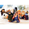 Dolls4Tibet Tibetský handrový betlehem z 11 postáv