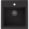Alveus Granitový drez Atrox 20, čierna, 47 x 50 cm