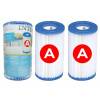 3 x Filter, Filter A do bazénového čerpadla INTEX 29000