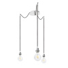 RENDL KOMBIX 3 závesná súprava BZ+ČK+CHO 230V LED E27 3x15W