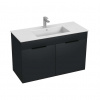 Jika Cube Skrinka s umývadlom 100x43x61 cm, matný antracit H4536511763521