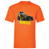 Bager boss - Oranžová , Pánske , XL
