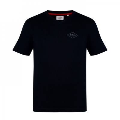 Lee Cooper Essentials V Neck T Shirt Men's Black M