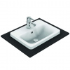 Ideal Standard Connect Umývadlo zápustné, 50x39 cm, s prepadom, 1 otvor na batériu, biela E504301