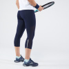 KUIKMA Dámske legíny Hip Ball na tenis 3/4 modro-čierne XL