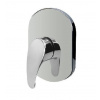 Mereo Sonáta - Batéria pod omietku, s telesom, chróm CB60105B