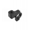 CNC adaptér spätného zrkadla M10/1,25 pravý závit (22,2 mm priemer) (čierny)