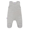 NEW BABY Dojčenské dupačky New Baby Classic II sivé Veľ. 50
