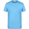 DAIBER JN 8008 / Pánske tričko z bio bavlny - sky blue XXL