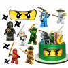 Wydruk na tort masa cukrowa LEGO NINJAGO postavy