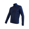 SENSOR TECNOSTRETCH pánská mikina kr.zip deep blue 19200047-04