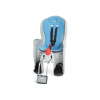 HAMAX Cyklosedačka Sleepy Medium Grey/Light Blue 38x79x35 modrá