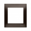Simon 54 Premium Jednoduchý rámik, matná bronzová DR1/46