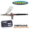 !!! AKCIA !!! Airbrush pištoľ FENGDA® BD-141 0,3 mm s nasúvacími fľaštičkami (Najlepšia cena na trhu)
