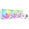 NZXT vodný chladič Kraken 360 ELITE RGB / 3x120mm RGB fan / 4-pin PWM / LCD disp. / 6 rokov / biely
